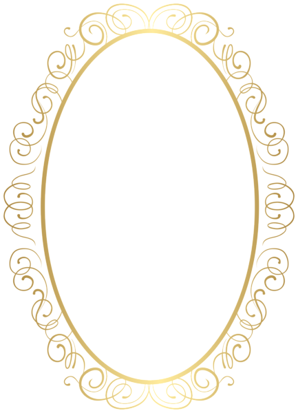 Oval_Deco_Frame_Border_PNG_Clipart | Hira Sweets